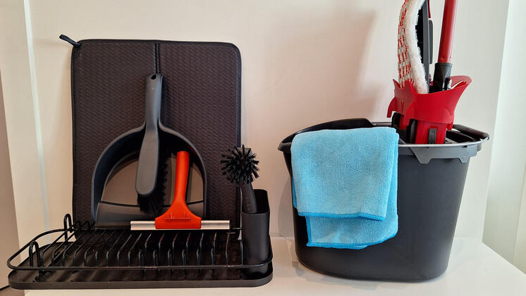Cleaning kit provided